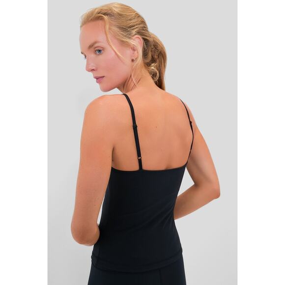 TUCKERNUCK SPORT Black Compression Spandex Sofia Cami Size M NWT - Picture 2 of 9